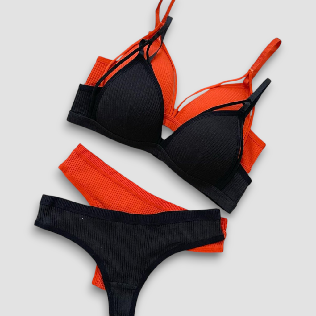 ست شورت و سوتین کبریتی | کد 025